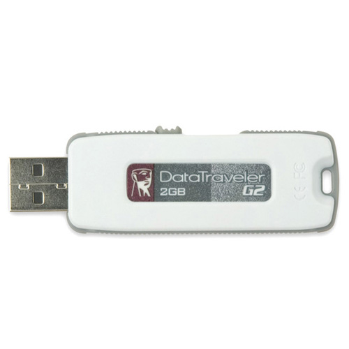 זיכרון נייד בנפח 2GB עם 5 שנות אחריות KINGSTON
