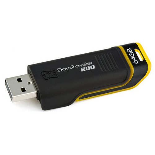 זיכרון נייד בנפח עצום של 64GB עם הצפנת חומרה