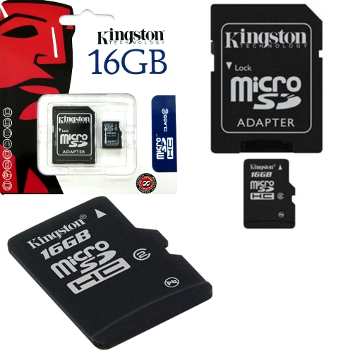 כרטיס זיכרון Micro SD בנפח 16GB הסדרה המהירה
