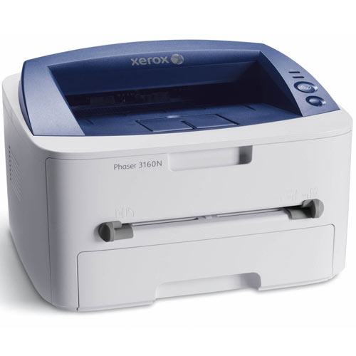 מדפסת לייזר ברשת +דוס צרוב דגם XEROX Phaser 3160