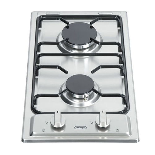 כיריים דומינו גז 2 להבות Delonghi דגם NDG-20X