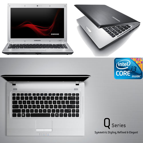 מחשב נייד ''13.3 Core i3-350M מסדרה SAMSUNG Q330