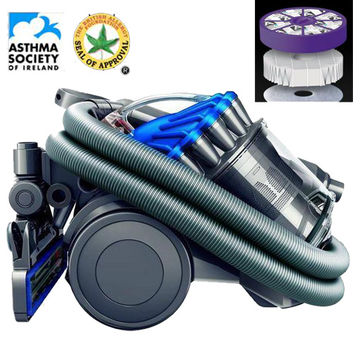 שואב אבק יונק מולטי ציקלון בעל 8 ציקלונים Dyson