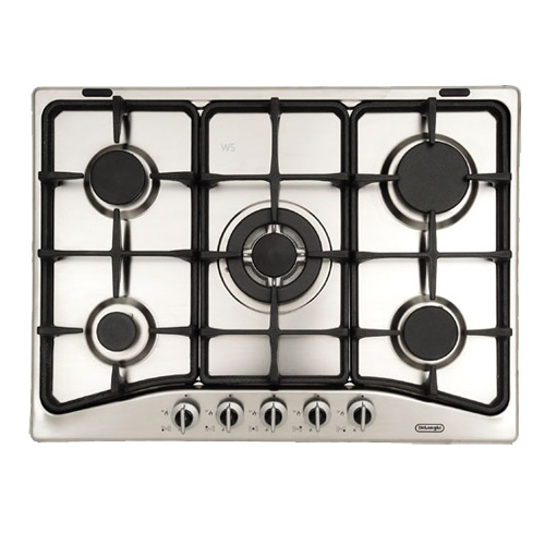 כיריים גז 5 להבות 70 ס"מ DELONGHI ד: NDG76X
