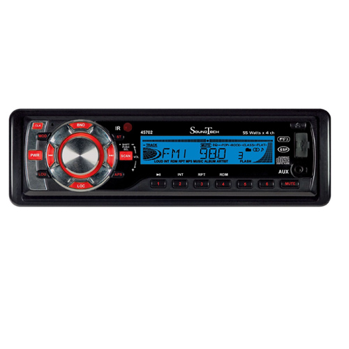 רדיו דיסק MP3/USB פנל נופל נשלף כולל שלט