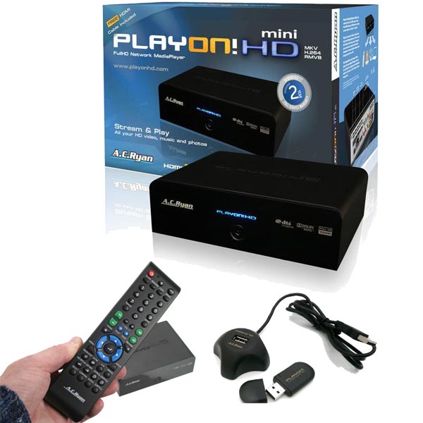 הסטרימר המתקדם בעולם Playon HD mini + מתנה