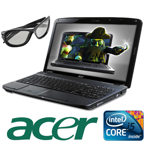 מחשב נייד "15.6 LED מעבד Core i5 ומסך בתלת מימד