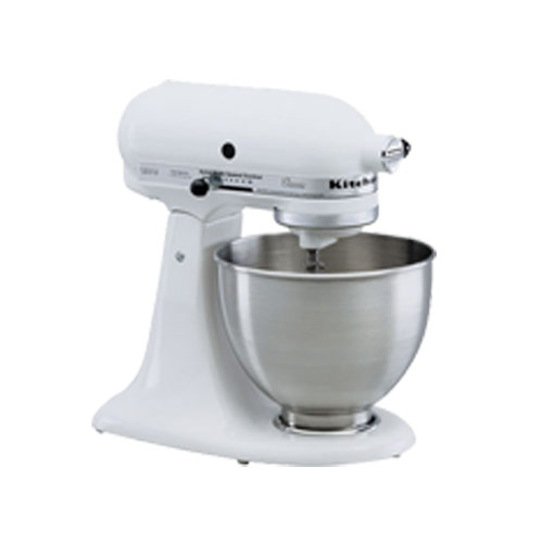 מיקסר ביתי מקצועי לבן KitchenAid דגם K-45 WH