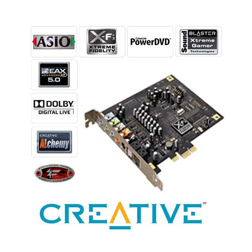 כרטיס קול Sound Blaster X-Fi Titanium CREATIVE