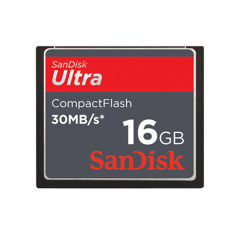 כרטיס זיכרון Sandisk Ultra II CF 16GB X200