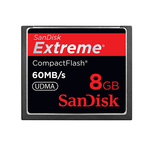 כרטיס זיכרון Compact Flash 8GB X400