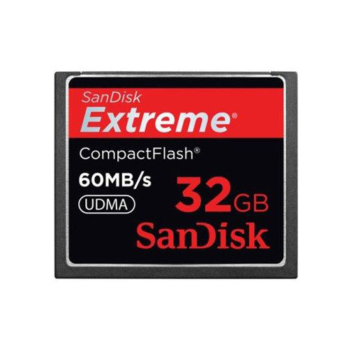 כרטיס זיכרון Sandisk Compact Flash 32GB X400