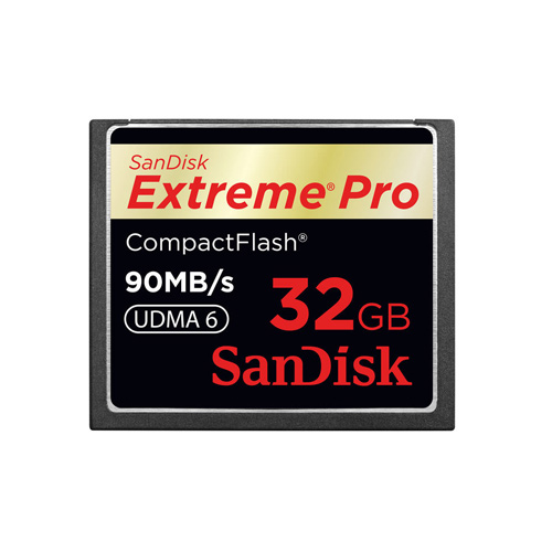 כרטיס זיכרון Extreme Pro CompactFlash 32GB X600