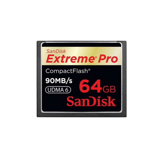 כרטיס זיכרון Extreme Pro CompactFlash 64GB X600