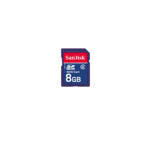 כרטיס זיכרון SanDisk Secure Digital HC 8GB