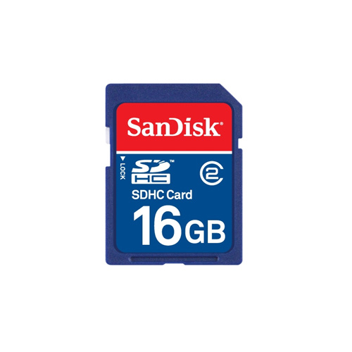 כרטיס זיכרון SanDisk Secure Digital HC 16GB