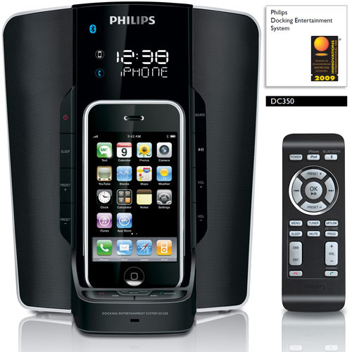 תחנת עגינה Bluetooth ל-PHLIPS Iphone / Ipod