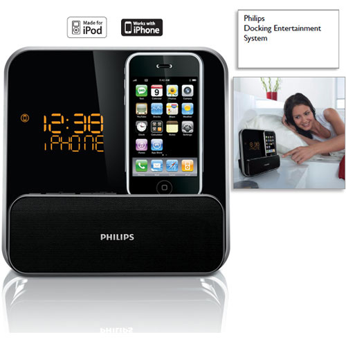 ת.עגינה יוקרתית ל-iPhone ו-PHILIPS iPod  ד:DC315