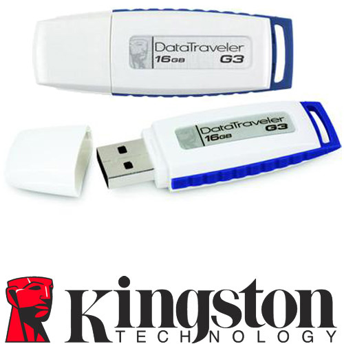זיכרון נייד 16GB עם 5 שנות אחריות KINGSTON