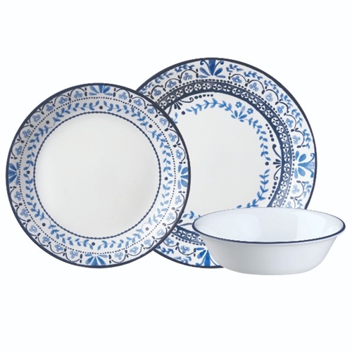 סט צלחות קורל 12 חלקים ל 4 סועדים דגם Portofino