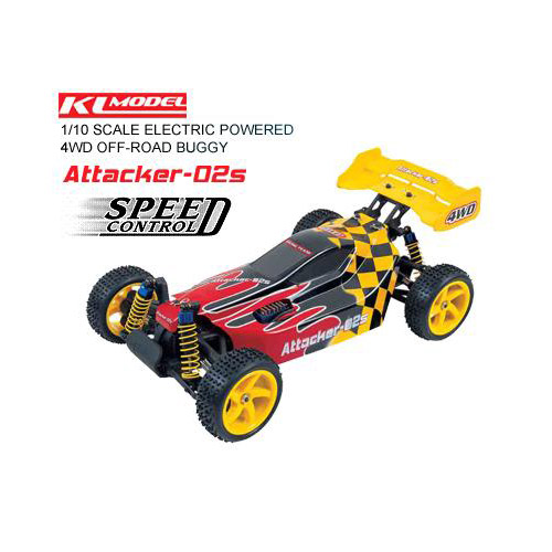 מכונית ATTACKER 02 מורכבת