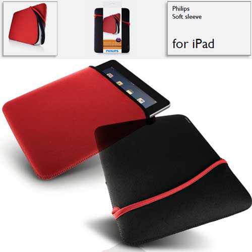 נרתיק נשיאה מעטפת הפיך ל iPad שני צבעים