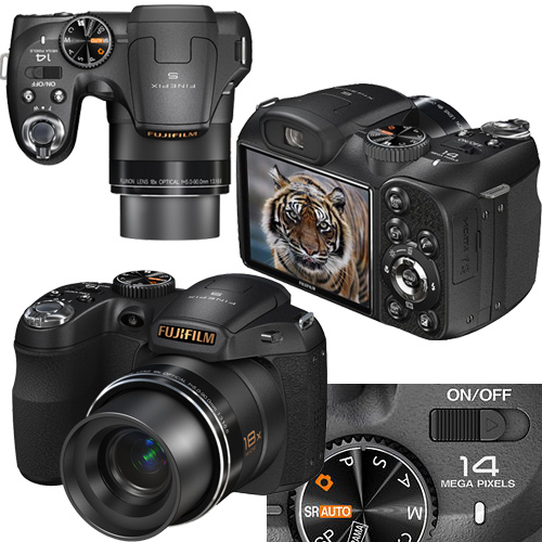 מצלמת דיגיטלית 14  דגם Fuji FinePix S2900