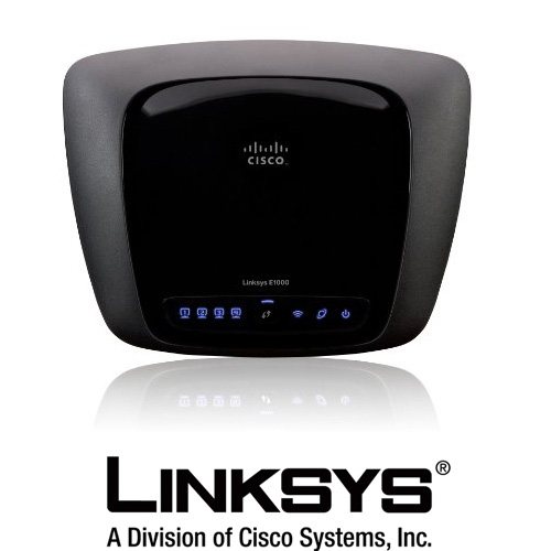 נתב אלחוטי לרשת בתקן Linksys N דגם E1000-EZ