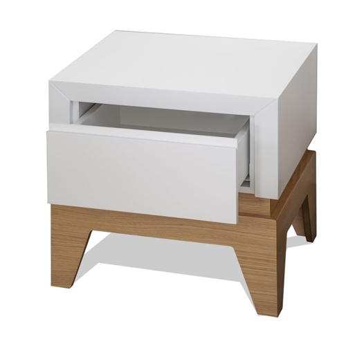 שידת לילה מעוצבת דגם סוואנה מבית LEONARDO