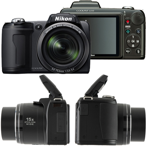 מצלמה דיגיטלית 12 מגה זום Nikon L110 X15 מחודשת