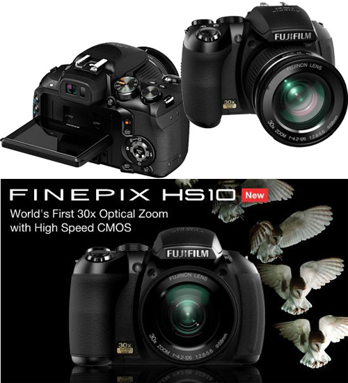 מצלמה דיגיטלית זום ידני FUJIFILM HS10 X30