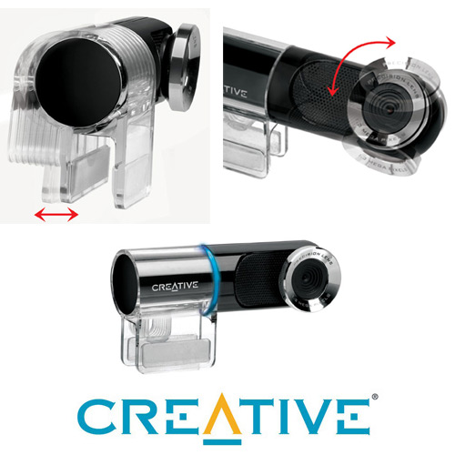 מצלמת רשת איכותית Creative - Live Ultra Notebook