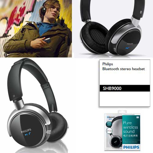 אוזניות Bluetooth סטריאופונית אלחוטית בגודל מלא