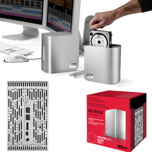 כונן רשת "3.5 בנפח My Book Studio II ESATA 2T