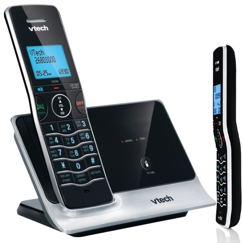 טלפון אלחוטי בעברית עם דיבורית Vtech LS6215