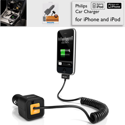 מטען שקע מצית ל-iPhone