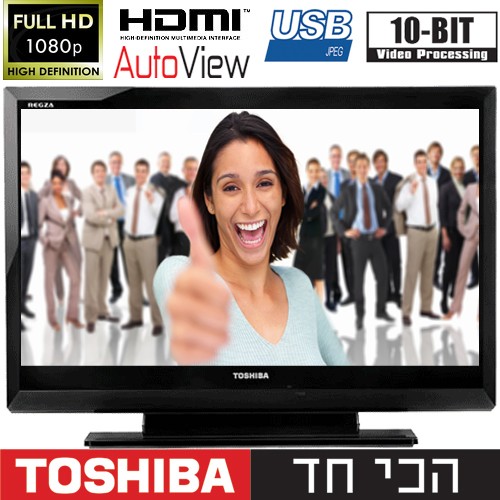טלוויזיה "40 LCD FULL HD דגם: Toshiba 40AV700