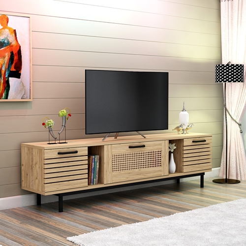 מזנון טלוויזיה מעוצב ברוחב 180 ס"מ  דגם ליהי LIHI