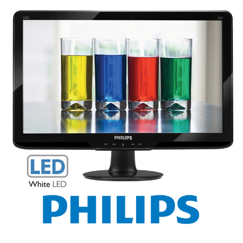 מסך מחשב ''23 Full HD LED דגם: PHILIPS 232EL2SB