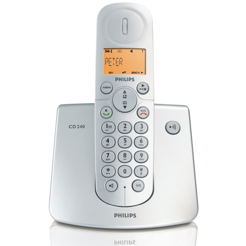 טלפון אלחוטי Dect שיחה מזוהה ודיבורית Philips
