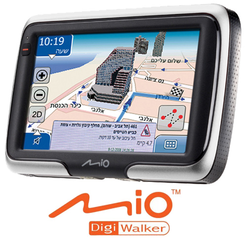 מכשיר ניווט מסך מגע "4.3 דגם: Mio Moov S401