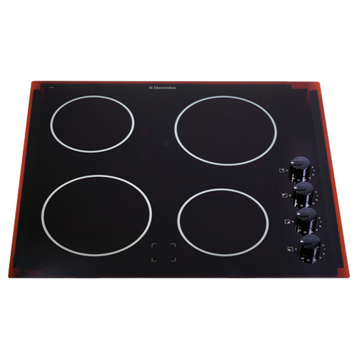 כיריים קרמיות 4 טבעות  Electrolux דגם EHT-60040