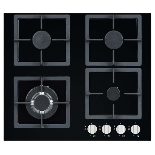 כיריים גז 4 להבות זכוכית KENWOOD ד:KHD1040