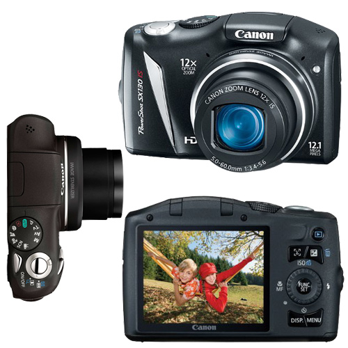 מצלמה דיגיטלית 12.1MP דגם: Canon sx130 is
