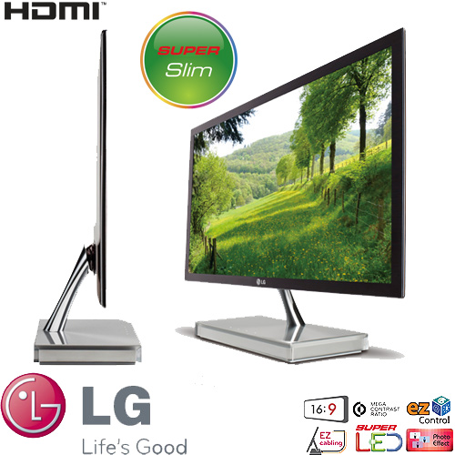 מסך מחשב" 21.5 LED FULL-HD דגם: LG E2290V-LED