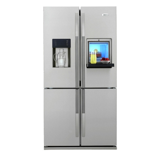 מקרר 4 דלתות בנפח 574 ליטר BEKO דגם GNE-134605TX