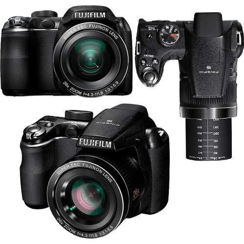 מצלמה דיגיטלית אולטרה זום X24 דגם:FinePix S3200