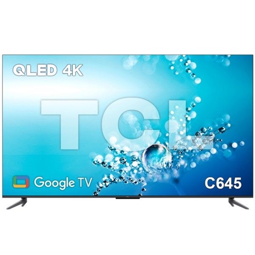 טלוויזיה "65 QLED 4K Google TV דגם TCL 65C645