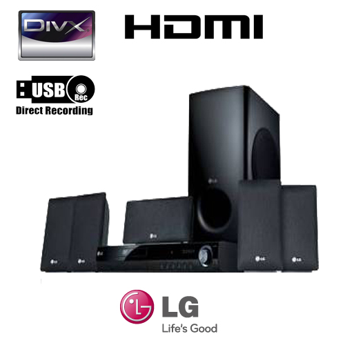 מערכת קולנוע ביתי משולבת DVD דגם:LG HT-805SH