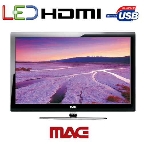 טלויזית "32 LED+USB MKV דגם: MAG BK32LEU